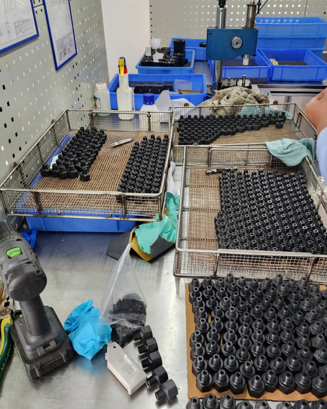 Процесс производства гидрораспределителей Runde