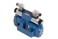 Серия RH-WEH представляет собой 4/3, 4/2 и 3/2 направляющие клапаны с управлением пилотом